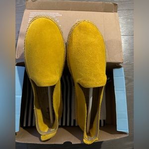 Manebi Yellow Espadrilles Size 40